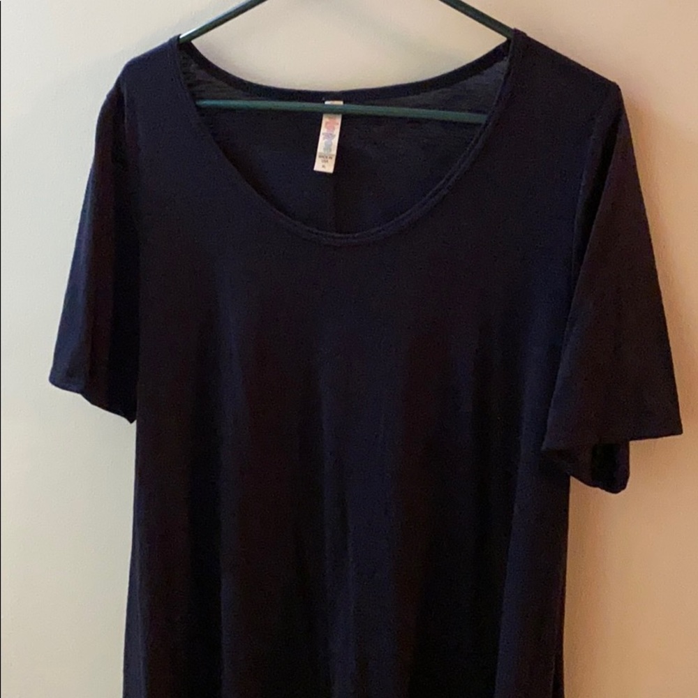 Navy LuLaRoe Perfect Tee